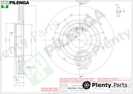 Pilenga V380 — Brake Disc