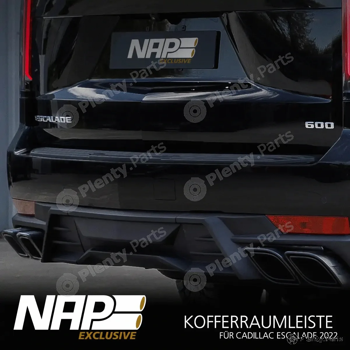 Napexclusive OVE1200002 — Trim/Protection Strip Set Kofferraumleiste