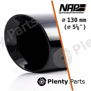 Napexclusive KPL66328-black — Sports Muffler Set Made in Germany