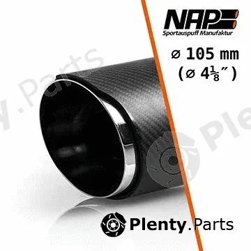 Napexclusive KLA12309carbon — Sports Muffler Set Made in Germany