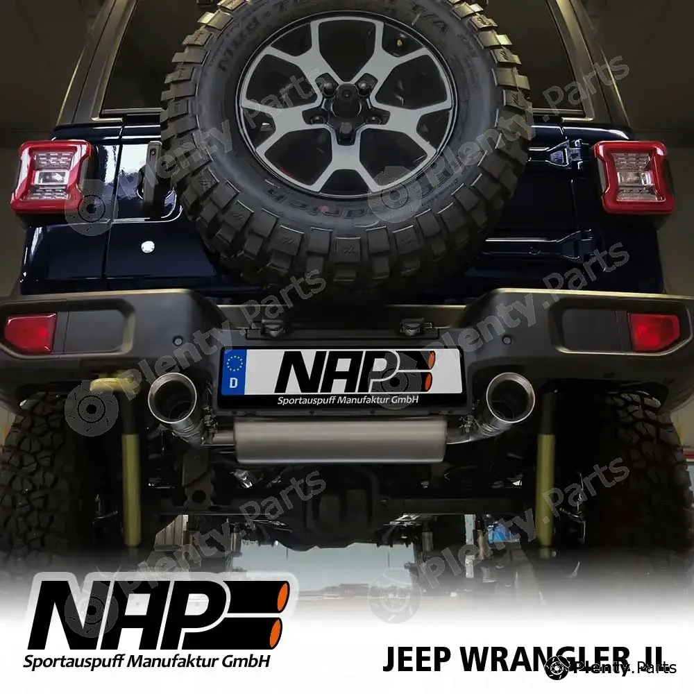Napexclusive KLA65319-black — Sports Muffler Set Made in Germany
