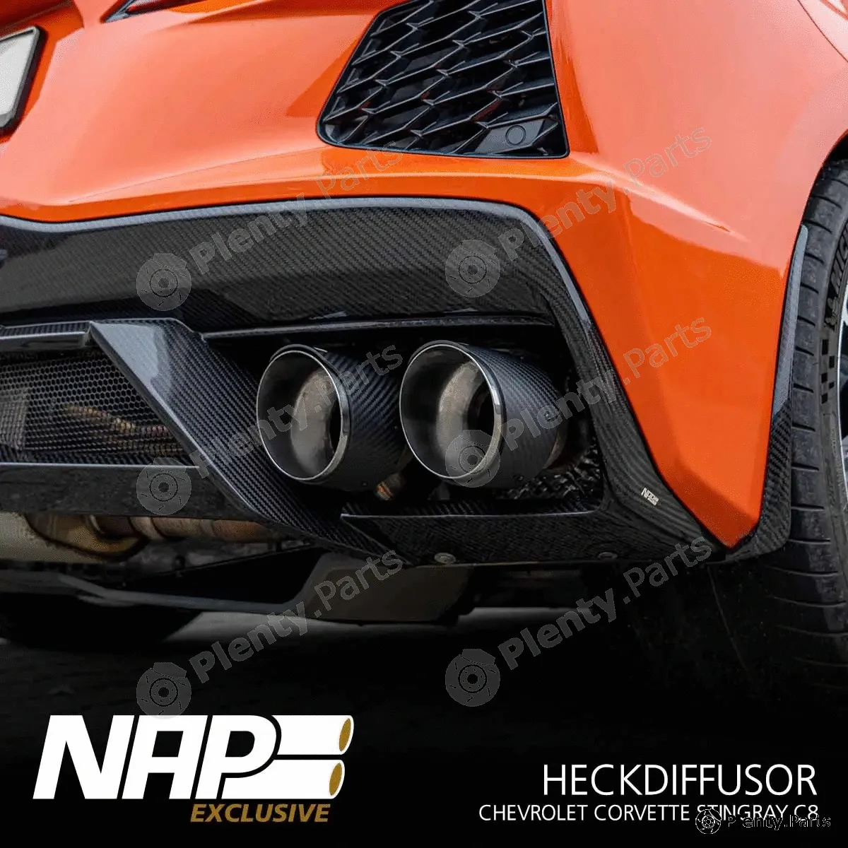 Napexclusive DIF120001 — Spoiler NAP CARBON AERO KIT