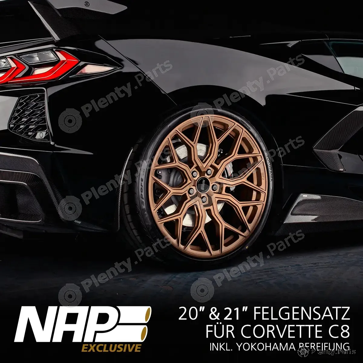 Napexclusive RAD120001B_20 — Complete Wheel Made in Germany