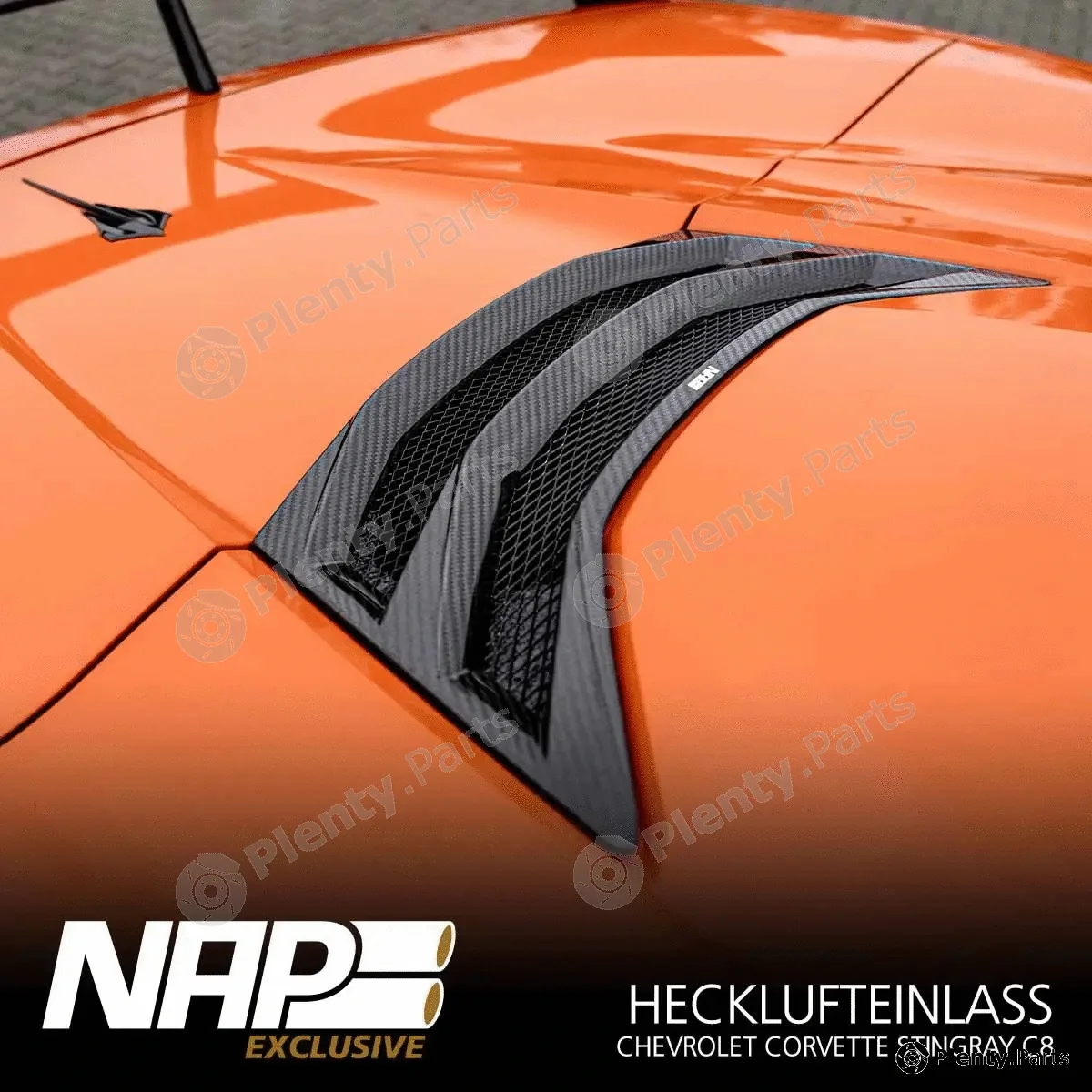 Napexclusive LUF120004 — Warm Air Duct NAP CARBON AERO KIT