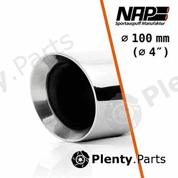 Napexclusive KLA12309poliert — Sports Muffler Set Made in Germany