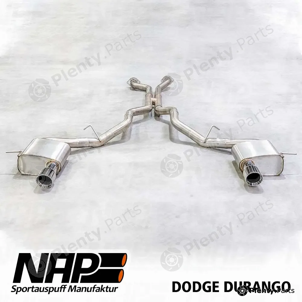 Napexclusive KPL66337-poliert — Sports Muffler Set Made in Germany