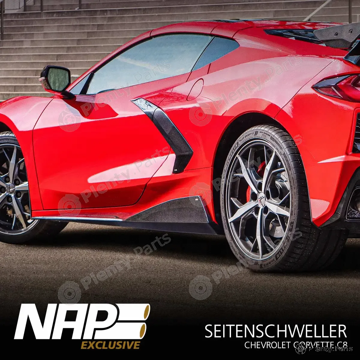 Napexclusive SEI120001 — Sill Trim NAP CARBON AERO KIT