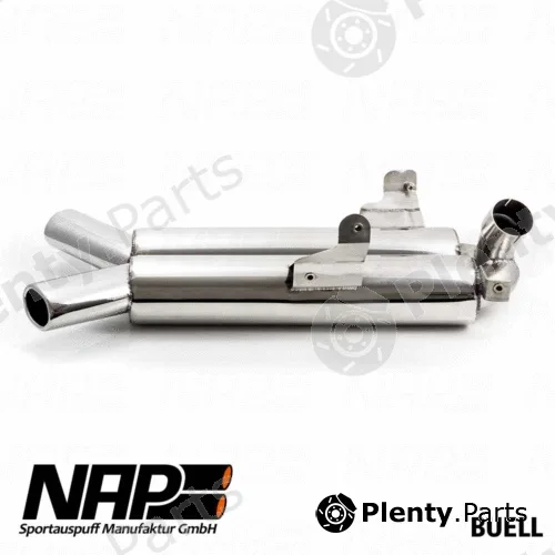 Napexclusive 58868255poliert — Sports Muffler Set Made in Germany