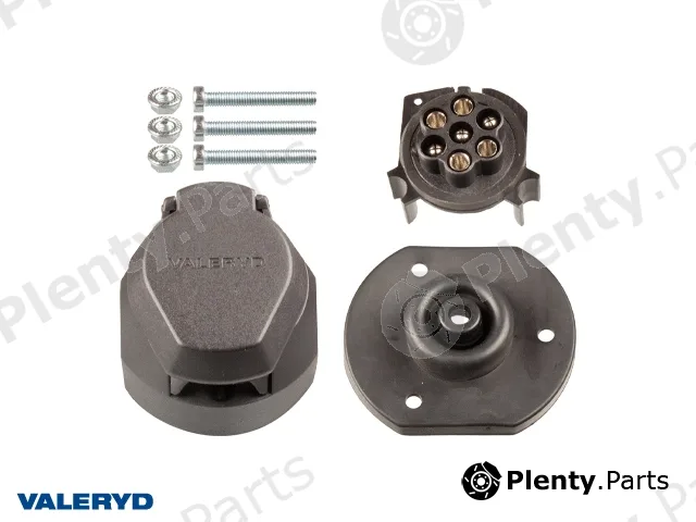 Valeryd 3099017 — Towbar Socket Electrical socket 7-pin, Plastic with fog light switch