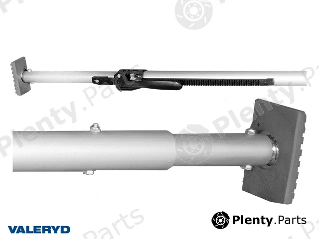 Valeryd 6620100 — Locking Beam/Plate, load securing Cargo Bar aluminum Ø42 2350-2720mm length