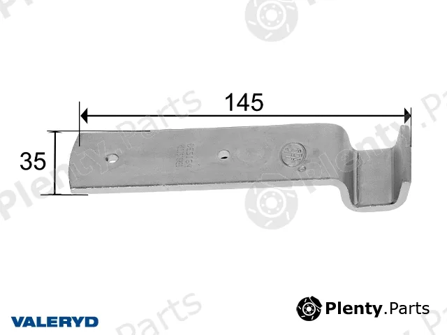 Valeryd 6429612 — Seal Set, tail lift Locking catch, hasp for platform latch DK (2 pack)