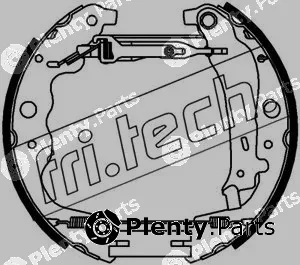 fri.tech. 16439 — Brake Shoe Set Kit premounted