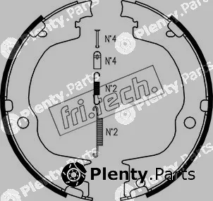 fri.tech. 1073.175K — Brake Shoe Set, parking brake