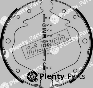 fri.tech. 1073.173K — Brake Shoe Set, parking brake