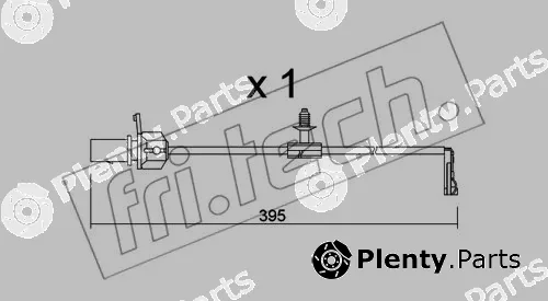 fri.tech. SU.346 — Warning Contact, brake pad wear