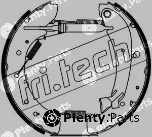 fri.tech. 16335 — Brake Shoe Set Kit premounted