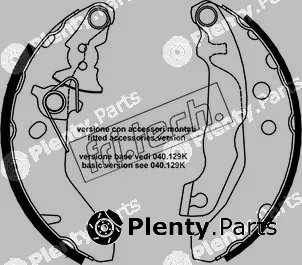 fri.tech. 1040.145Y — Brake Shoe Set