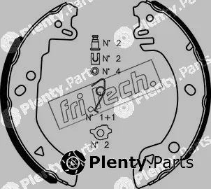 fri.tech. 1040.130K — Brake Shoe Set