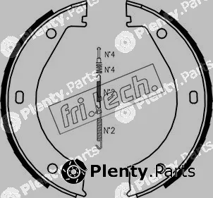 fri.tech. 1019.023K — Brake Shoe Set, parking brake