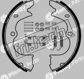 fri.tech. 1253.743K — Brake Shoe Set, parking brake