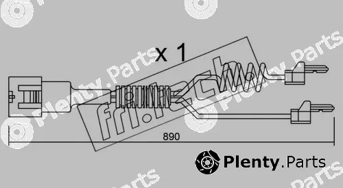 fri.tech. SU.103 — Warning Contact, brake pad wear