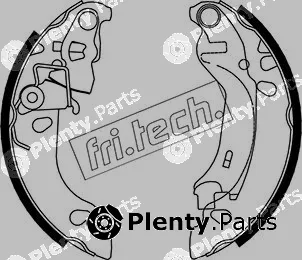 fri.tech. 1034.107 — Brake Shoe Set