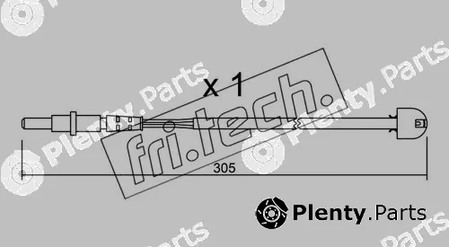 fri.tech. SU.098 — Warning Contact, brake pad wear