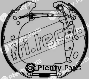 fri.tech. 16432 — Brake Shoe Set Kit premounted