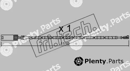 fri.tech. SU.303 — Warning Contact, brake pad wear