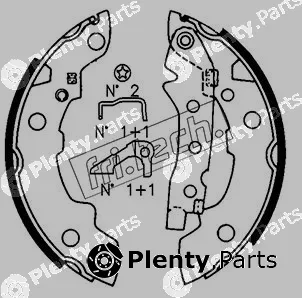fri.tech. 1088.208K — Brake Shoe Set