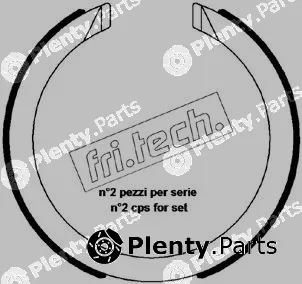 fri.tech. 1027.008 — Brake Shoe Set, parking brake