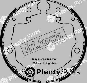 fri.tech. 1115.322 — Brake Shoe Set, parking brake