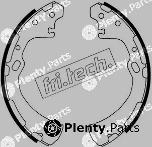 fri.tech. 1067.175 — Brake Shoe Set