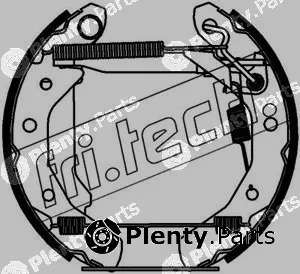 fri.tech. 16255 — Brake Shoe Set Kit premounted