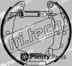 fri.tech. 16086 — Brake Shoe Set Kit premounted
