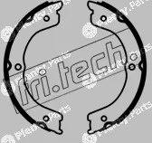 fri.tech. 1253.690 — Brake Shoe Set, parking brake