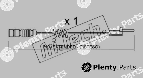 fri.tech. SU.099 — Warning Contact, brake pad wear