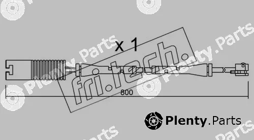fri.tech. SU.083 — Warning Contact, brake pad wear