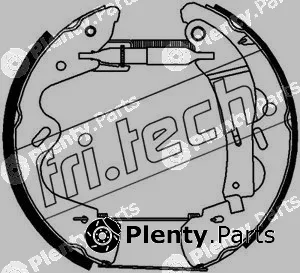 fri.tech. 16409 — Brake Shoe Set Kit premounted