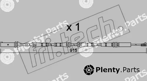 fri.tech. SU.351 — Warning Contact, brake pad wear