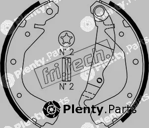 fri.tech. 1073.162 — Brake Shoe Set