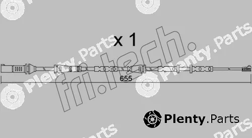 fri.tech. SU.378 — Warning Contact, brake pad wear