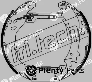fri.tech. 16472 — Brake Shoe Set Kit premounted