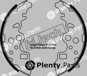 fri.tech. 1049.157 — Brake Shoe Set