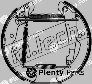 fri.tech. 16216 — Brake Shoe Set Kit premounted