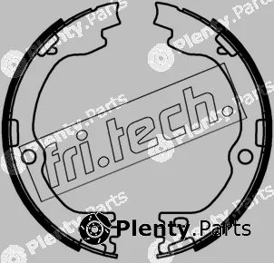 fri.tech. 1253.738 — Brake Shoe Set, parking brake