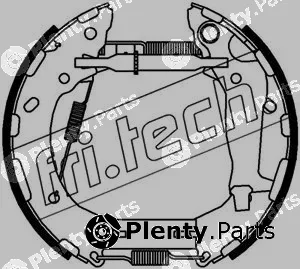 fri.tech. 16457 — Brake Shoe Set Kit premounted