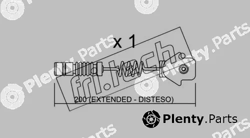 fri.tech. SU.012 — Warning Contact, brake pad wear