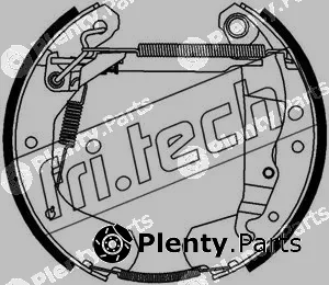 fri.tech. 16068 — Brake Shoe Set Kit premounted