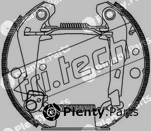 fri.tech. 16025 — Brake Shoe Set Kit premounted